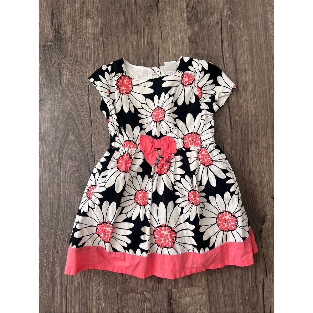Gymboree Girls' Toddler Daisy Print Poplin Dress size 18-24